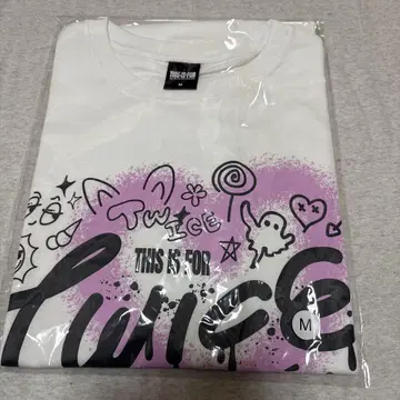 TWICE THIS IS FOR 라이브T셔츠 M 사이즈 화이트