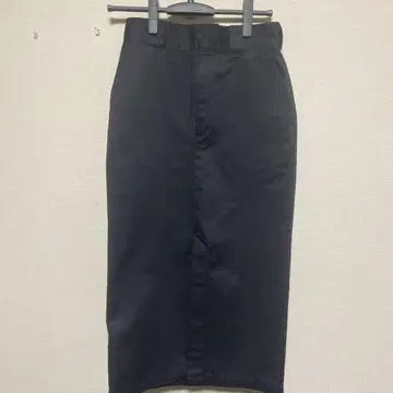 디키즈 dickies 블랙 타이트 스커트 롱 기장 80cm