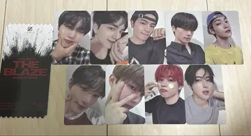 THEBOYZ THE BLAZE 입장 혜택 트레이딩 카드 고베 헤어밴드