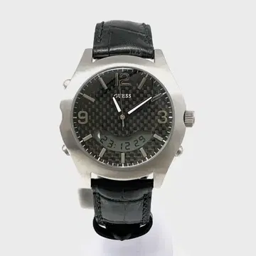 R7-3176 GUESS 19014 아날로그 디지털 손목시계 블랙