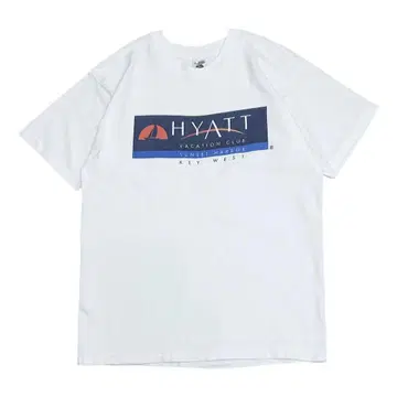 90s 빈티지 T셔츠 HYATT 하이엇 기업 로고