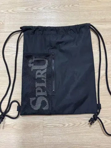 BLESS U x SPLR Logo Drawstring Bag