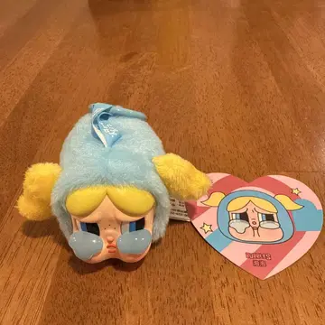 POPMART CRYBABY 파워퍼프걸 봉제 인형 버블스
