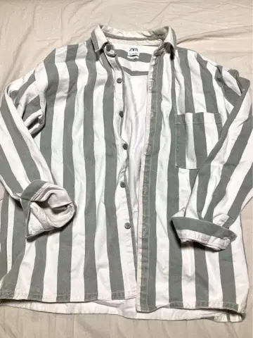ZARA 스트랩 셔츠 자켓