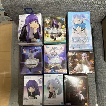 장송의 프리렌 피규어 9점 묶음 판매 세트