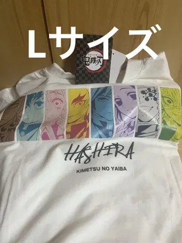 HASHIRA 귀멸의 칼날 T셔츠 화이트
