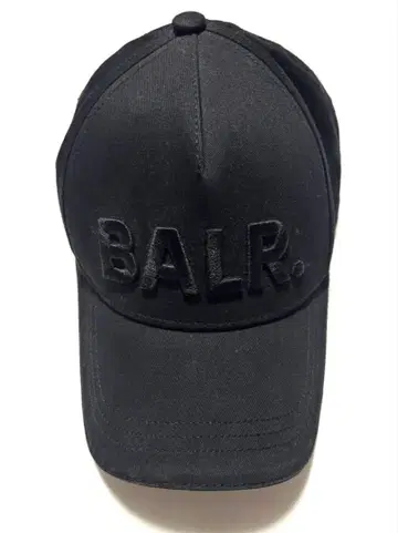 BALR. 블랙 캡 모자 블랙