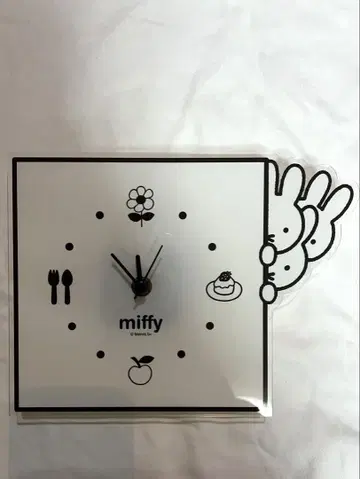 [ 새상품 ] 미피 벽걸이 시계 Stadioclip miffy