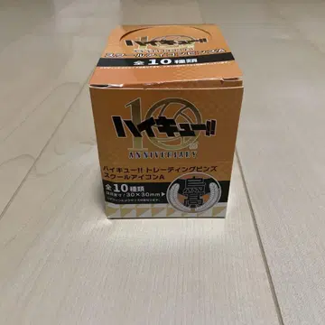하이큐 10주년 기념 스쿨 아이콘 A 팩