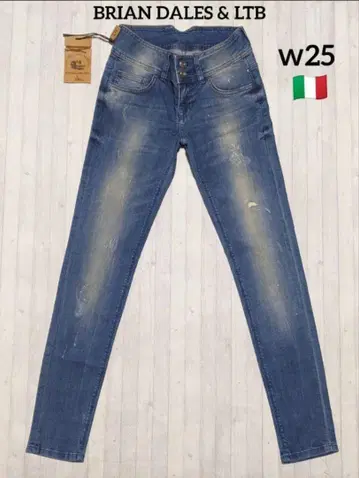 BRIAN DALES & LTB J8500 스트레치 스키니 청바지 25