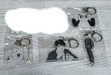 푹 빠졌어 너에게 패밀리 레스토랑 가자 아크릴 키링 4개 세트