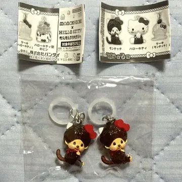 monchhichi x HELLOKITTY 메지루시 액세서리 몽치치