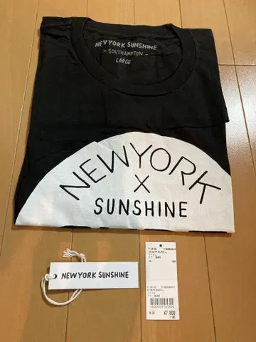 NEW YORK SUNSHINE 티셔츠 L 사이즈