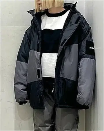 X-girl MONSTER PARKA 블랙/그레이