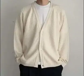 스틸 바이 핸드 크리스피 코튼 가디건
