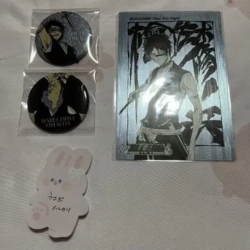 BLEACH 블리치 엽서 크로스 스토어 캔뱃지 히사기 슈헤이
