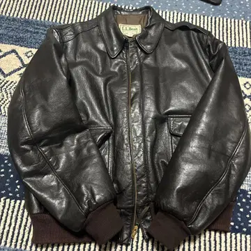 L.L.Bean 가죽 자켓 A2 타입