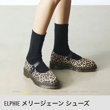 닥터 마틴 레오파드 무늬 멜리 제인 UK4