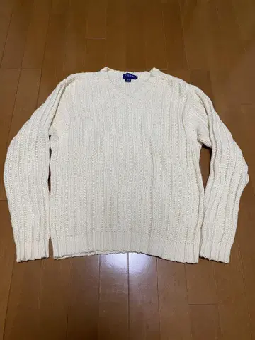 J.Crew 아이보리 V넥 니트 S