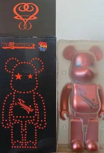 BE@RBRICK 1000% 메탈릭 오렌지