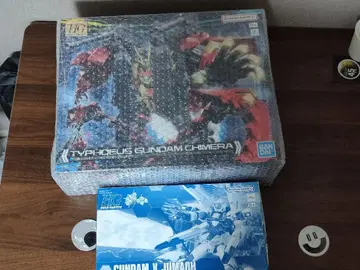hgbf 건담 X 마왕 + 티포에우스 건담 키메라