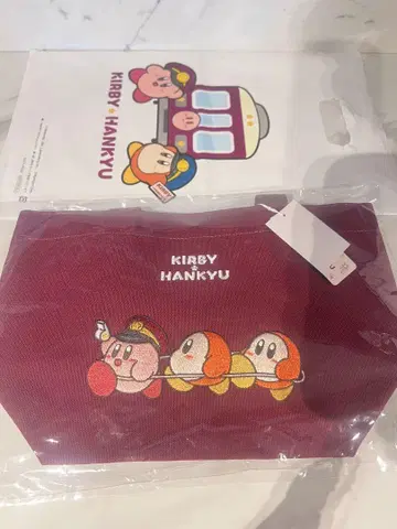 별의 커비 x 한큐 기차 런치 토트백