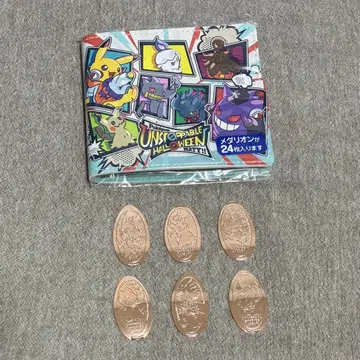 유니버 포켓몬 메달리온 6종 메달리온 케이스