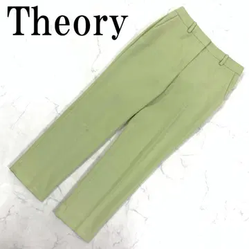 LA7013 22년 SS 띠어리 슬랙스 팬츠 그린0