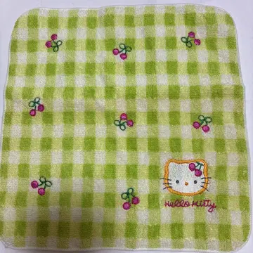 헤이세이 레트로 Hello Kitty 체리 손수건 새상품