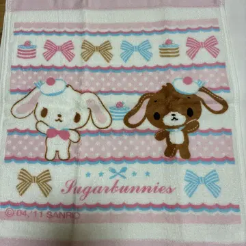 헤이세이 레트로 Sugarbunnies 타월 손수건 새상품