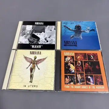 Nirvana CD 4장 세트