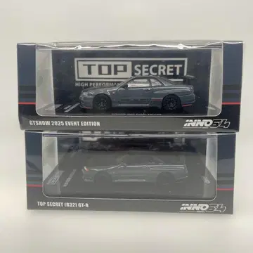 INNO64 1/64 Gt-R R34&R32 top secret