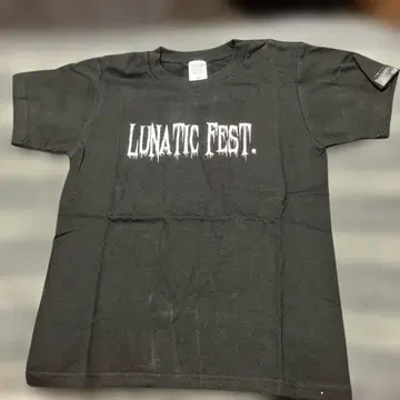 LUNATIC FEST. 블랙 T셔츠