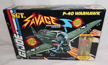 미개봉품 G.I. Joe P-40 Warhawk 사베지 GI Joe