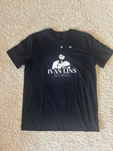 IVAN LINS 80주년 기념 셔츠 블랙