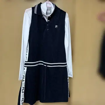 FILA 네이비 폴로 원피스
