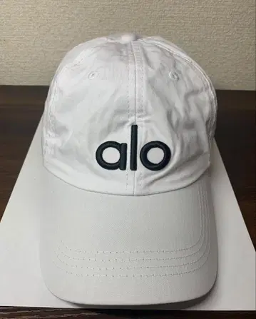 alo yoga 캡 화이트