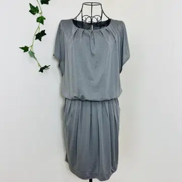23구 vingt trois 반팔 원피스 플리츠 40 L