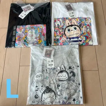 UNIQLO POPMART UT 유니클로 팝마트 러브브 L 3종