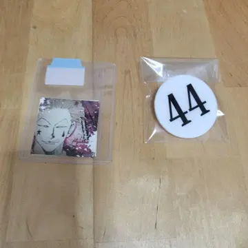 헌터헌터 히소카 번호판 배지 44번