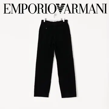EMPORIO ARMANI (엠포리오 아르마니) 벨로아 슬랙스 팬츠