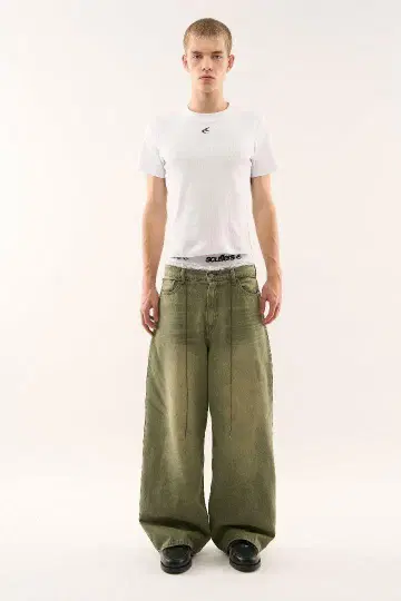 scuffers JUMBO PANTS GREEN