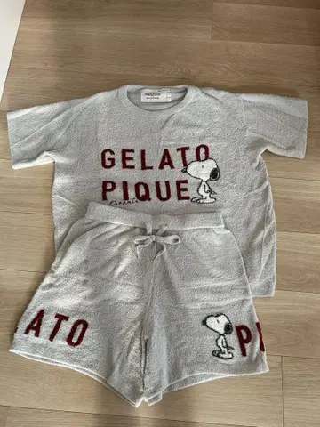 GELATO PIQUE 스누피 룸웨어 세트 블루