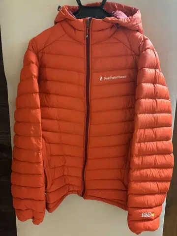 Peak Performance 다운 자켓 오렌지