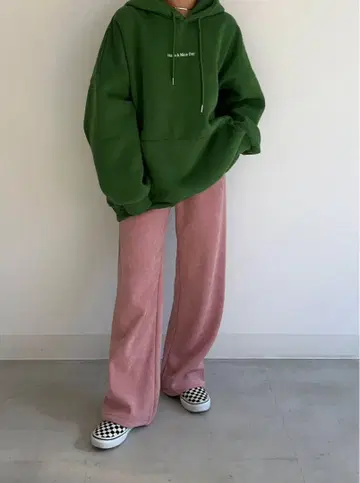 segur Wide pt drawstring 리브 팬츠