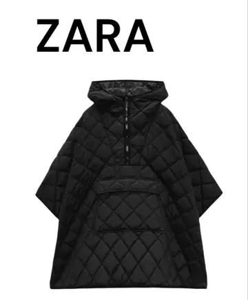 ZARA LIMITED EDITION 블랙 퀼팅 다운 베스트