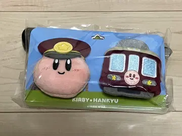 [당일 발송] 별의 커비 한큐 기차 콜라보 인형 배지 커비