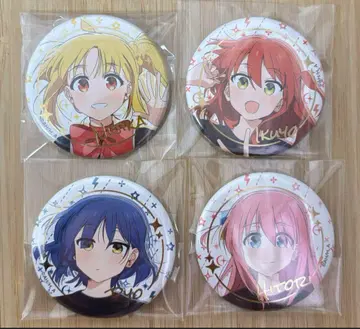 봇치 더 록! 영화 극장판 캔뱃지 금박 4종 컴플리트 세트