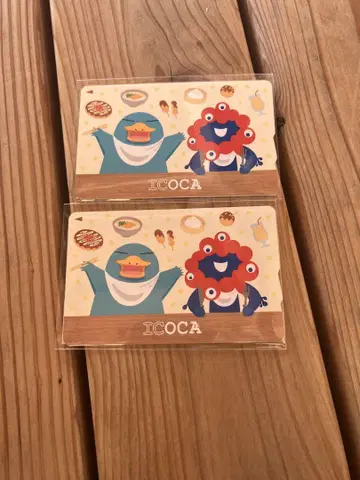 만박 회장 한정판 ICOCA 이코짱 미야쿠미야쿠 2장