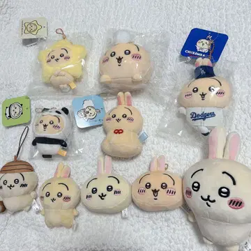 치이카와(먼작귀) 토끼 봉제 인형 마스코트 묶음 판매
